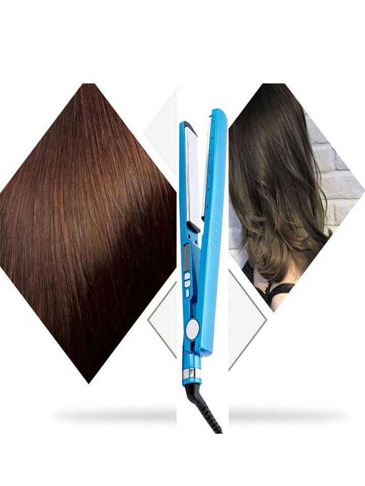 Plancha Nano Titanium Profesional 450° – Alisado Perfecto en Minutos
