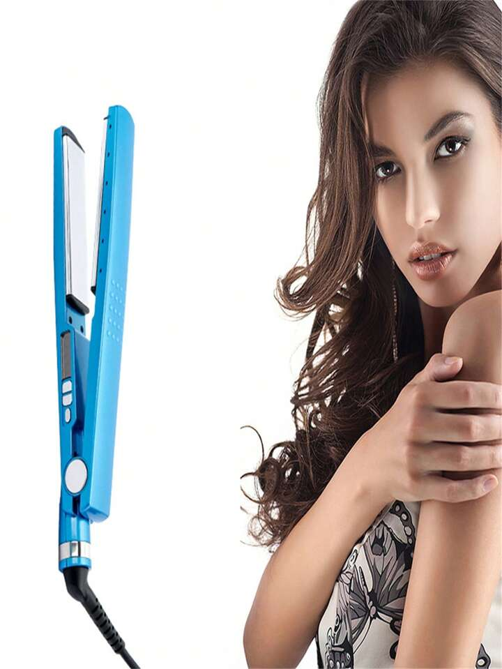 Plancha Nano Titanium Profesional 450° – Alisado Perfecto en Minutos