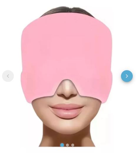 Gorro Terapéutico de Gel 360° – Alivio Instantáneo para Migraña y Estrés