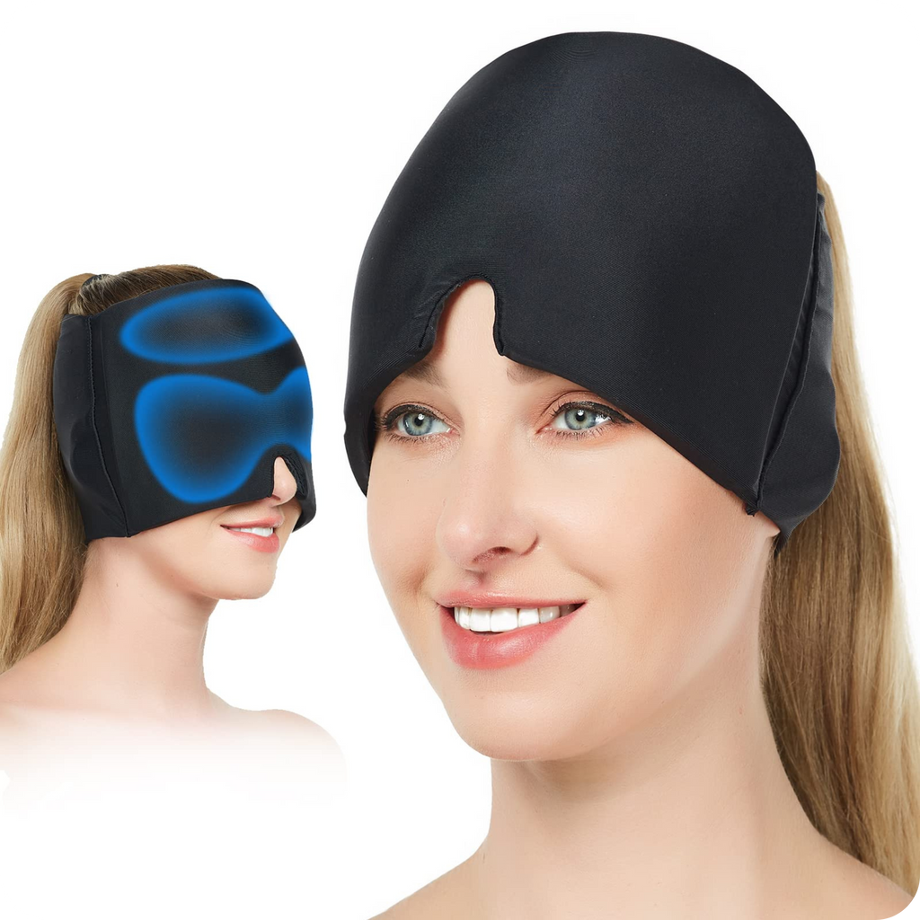 Gorro Terapéutico de Gel 360° – Alivio Instantáneo para Migraña y Estrés