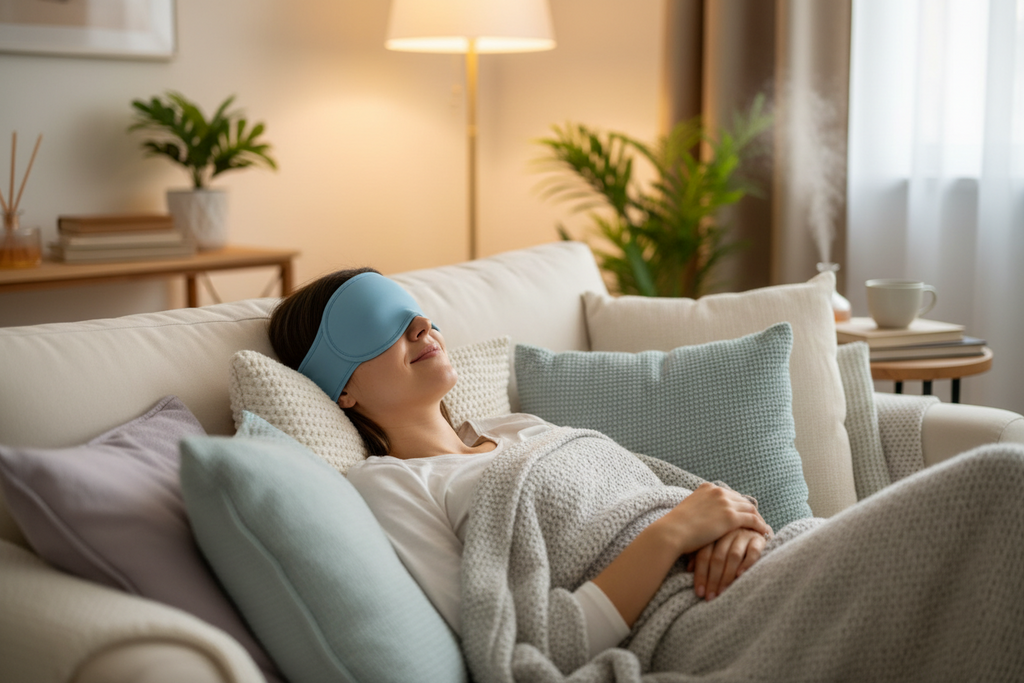 Gorro Terapéutico de Gel 360° – Alivio Instantáneo para Migraña y Estrés