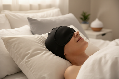 Gorro Terapéutico de Gel 360° – Alivio Instantáneo para Migraña y Estrés
